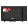 Микроволновая печь SONNEN MW2070BL-6M, 20 л, 700 Вт, таймер, механическое управление, кнопка, черная, 454984 - фото 6517082