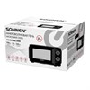 Микроволновая печь SONNEN MW2070BL-6MB, 20 л, 700 Вт, таймер, механическое управление, ручка, черная, 454983 - фото 6517083