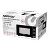 Микроволновая печь SONNEN MW2070BL-6M, 20 л, 700 Вт, таймер, механическое управление, кнопка, черная, 454984 - фото 6517084