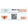 Перчатки нитриловые сверхпрочные с текстурой SFM MEGA TEX ORANGE, Германия, 25 пар (50 штук), размер XL, ЧЗ, 4036534915202 - фото 6517157