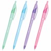 Ручка шариковая автоматическая масляная BRAUBERG "DUAL COLOR", СИНЯЯ, игольчатый наконечник 0,7 мм, линия письма 0,35 мм, 144327 - фото 6523465