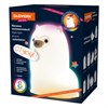 Ночник силиконовый LED "Альпака" 85x103x130 мм, белый свет/RGB, таймер, USB, аккумулятор 400 мАч, DASWERK, 238934 - фото 6533616