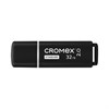 Флеш-диск 32 GB, CROMEX Standard USB 2.0, черный, 514159 - фото 6549629