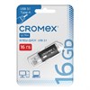 Флеш-диск 16 GB, CROMEX Ultra USB 3.1, металлический корпус, черный, 514162 - фото 6549642