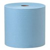 Протирочный нетканый материал KIMBERLY-CLARK Wypall X60, 1100 листов в рулоне, 31,5х34 см, голубой, 34965 - фото 6549676