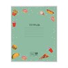 Обложки "FOOD" для тетрадей и дневников, КОМПЛЕКТ 10 шт., ПЛОТНЫЕ, 210х350 мм, 110 мкм, FUNSTER, 274083 - фото 6549706