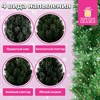 Ель новогодняя искусственная 16 см, с напылением, литой ПЭТ, ассорти, ЗОЛОТАЯ СКАЗКА, 592550 - фото 6549750