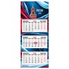 Календарь квартальный 2026г, 3 блока 3 гребня, бегунок, мелованная бумага, BRAUBERG Premium, Россия, 116828 - фото 6576395