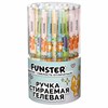 Ручка стираемая гелевая с принтом FUNSTER "CUTE ANIMALS", СИНЯЯ, корпус ассорти, игольчатый наконечник 0,5 мм, линия 0,35 мм, 144410 - фото 6576436