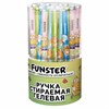 Ручка стираемая гелевая с принтом FUNSTER "КОТ-ЭНТУЗИАСТ", СИНЯЯ, корпус ассорти, игольчатый наконечник 0,5 мм, линия 0,35 мм, 144414 - фото 6576440