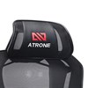 Кресло ATRONE "Optimus ER-707", адаптивный механизм со слайдером, сетка, черный/серый, 532967 - фото 6576493