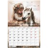 Календарь-планер настенный перекидной на 2026г, 12 листов, 30х21,3см, My sweet pony, BRAUBERG, 116948 - фото 6585605
