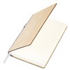 Ежедневник недатированный А5 145х213мм BRAUBERG "Bamboo", резинка, держатель, 160л, коричневый, 117137 - фото 6585701