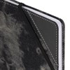 Блокнот А5 135x210мм BRAUBERG Denim, ткань/экокожа, резинка, держатель, 80л клетка, черный, 117140 - фото 6585708