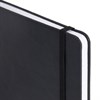 Блокнот А5 135x212мм BRAUBERG "Soft touch" под кожу, резинка, держатель, 80л клетка, черный, 117145 - фото 6585730