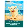 Бумага для гуаши и акрила А3 10л, 235 г/м2, 297х420мм, в папке, BRAUBERG ART CLASSIC, "Море", 117734 - фото 6585950