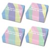 Ластик BRAUBERG PASTEL, 34х34х14 мм, квадратный, эко-пвх, цвет ластика ассорти, 273210 - фото 6587925