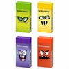 Ластик BRAUBERG CUTE MONSTERS, 50х24х10 мм, прямоугольный, цвета ластика ассорти, эко-пвх, картонный держатель, 273236 - фото 6587927