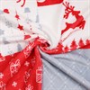 Плед новогодний 150х200 см "Лоскутки", полиэстер, 210 г/м2, ЗОЛОТАЯ СКАЗКА, 592531 - фото 6603581