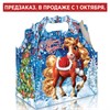 Подарок новогодний "ЛАРЕЦ ЗЛАТИК", НАБОР конфет 1000 г, картонная коробка, МОСУПАК - фото 6616547