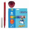 Фломастеры 18 ЦВЕТОВ CENTROPEN "Just Perfect", смываемые, устойчивы к высыханию, 2510/18KK, 725101801 - фото 6644810