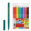 Фломастеры 10 ЦВЕТОВ CENTROPEN "Colour World", круглые, смываемые, 7550/10TP, 775501084 - фото 6644813