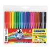 Фломастеры 18 ЦВЕТОВ CENTROPEN "Colour World", круглые, смываемые, вентилируемый колпачок, 7550/18TP, 775501884 - фото 6644814