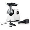 Мясорубка BOSCH MFWS420W, мощность 1900Вт, производ.2,5 кг/мин, металл. шнек, реверс, - фото 6689609