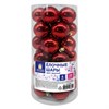 Шары ёлочные 30 шт., 4 см, "Solid Color", пластик, КРАСНЫЕ, глянец, ЗОЛОТАЯ СКАЗКА, 592496 - фото 6689638