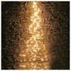Электрогирлянда-конский хвост уличная, 3 м, 600 LED, тёплый белый, 220 V, контроллер, ЗОЛОТАЯ СКАЗКА, 592553 - фото 6689680