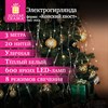 Электрогирлянда-конский хвост уличная, 3 м, 600 LED, тёплый белый, 220 V, контроллер, ЗОЛОТАЯ СКАЗКА, 592553 - фото 6689702