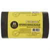 Мешки для мусора 30 л, черные, в рулоне 50 шт., ПНД 10 мкм, 48x57,5 см, РОМАШКА ПРОФИ ПФ-30/50/12 - фото 6689706