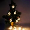 Электрогирлянда-нить комнатная "Диско-шары", 1,5 м,10 LED, тёплый белый, батарейки, ЗОЛОТАЯ СКАЗКА, 591731 - фото 6695325