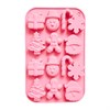Форма для выпечки новогодняя 20,5х13 см "Xmas Sweets", силикон, 14 ячеек, рецепт, ЗОЛОТАЯ СКАЗКА, 592471 - фото 6695332