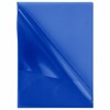 Папка-уголок прозрачная А4 BRAUBERG UNIVERSAL, синяя, 0,10 мм, 273045 - фото 6819037