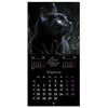 Календарь настенный перекидной 2026 г., BRAUBERG, 12 листов, 28,5х28,5 см, "Black esthetic", 116927 - фото 6843401