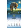 Календарь настенный перекидной 2026 г., BRAUBERG, 12 листов, 21,4х21,4 см, МИНИ, "Magic animals", 116943 - фото 6843430