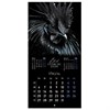 Календарь настенный перекидной 2026 г., BRAUBERG, 12 листов, 28,5х28,5 см, "Black esthetic", 116927 - фото 6843474