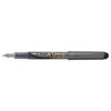Ручка перьевая PILOT V-Pen, ЧЕРНАЯ, корпус серый, линия письма 0,58 мм, SVP-4M B - фото 6843744