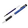 Ручка гелевая автоматическая PILOT Synergy Point, СИНЯЯ, корпус синий, линия 0,25 мм, BLRT-SNP5 L - фото 6843751