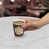 Стакан одноразовый бумажный 250 мл, КОМПЛЕКТ 50 шт., однослойные, Taste Quality, холодное/горячее, ФОРМАЦИЯ, HB80-280-0004 - фото 6858927