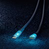 Кабель Type-C - Lightning, 1 м, 3 А, SMARTBUY, для быстрой зарядки и передачи данных, черный, PDTRANSP-BLACK - фото 6942090
