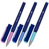 Ручка шариковая с грипом BRAUBERG "VIVID PASTEL", СИНЯЯ, SOFT TOUCH покрытие, узел 0,7 мм, линия письма 0,35 мм, 144399 - фото 6971957