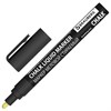Маркер меловой CHALK LIQUID MARKER, ЧЕРНЫЙ, 3 мм, стираемый, BRAUBERG "CHALK", 152600 - фото 6971981