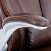 Кресло BRABIX PREMIUM "Phantom EX-553", рециклированная кожа, регулируемый подголовник, коричневое, 532941 - фото 7023203