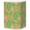 Полотенца бум. 250шт FOCUS (Система H3) Eco, 1-сл, белые, КОМПЛЕКТ 15пач, 23х23см, V-, 5083741 - фото 7047838