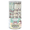 РЕЗЕРВ Ручка стираемая гелевая BRAUBERG CUTE CATS, СИНЯЯ, корпус ассорти, линия 0,35м, 144481 - фото 7099610