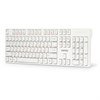 Клавиатура проводная SMARTBUY ONE 238, USB, 104 клавиши, белый, SBK-238U-W - фото 7124341