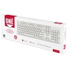 Клавиатура проводная SMARTBUY ONE 238, USB, 104 клавиши, белый, SBK-238U-W - фото 7124345
