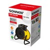 Тепловая пушка SONNEN TSE-30FA, 3000 Вт, ТЭН/спиральный нагревательный элемент, 2 режима, 456208 - фото 7150113